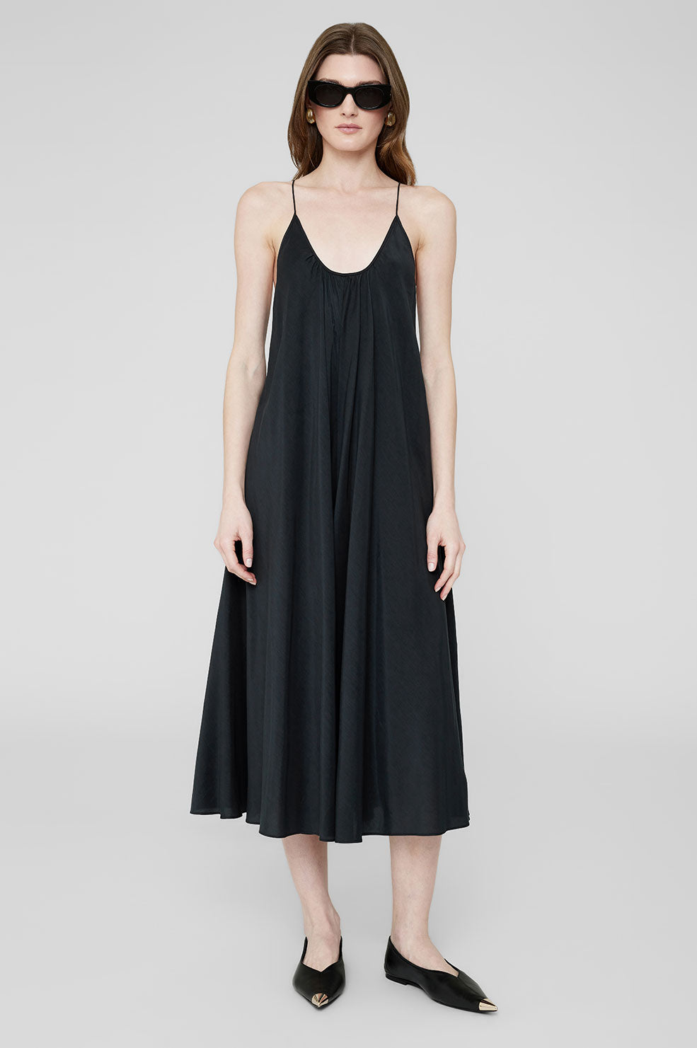 ANINE BING Aida Dress - Black