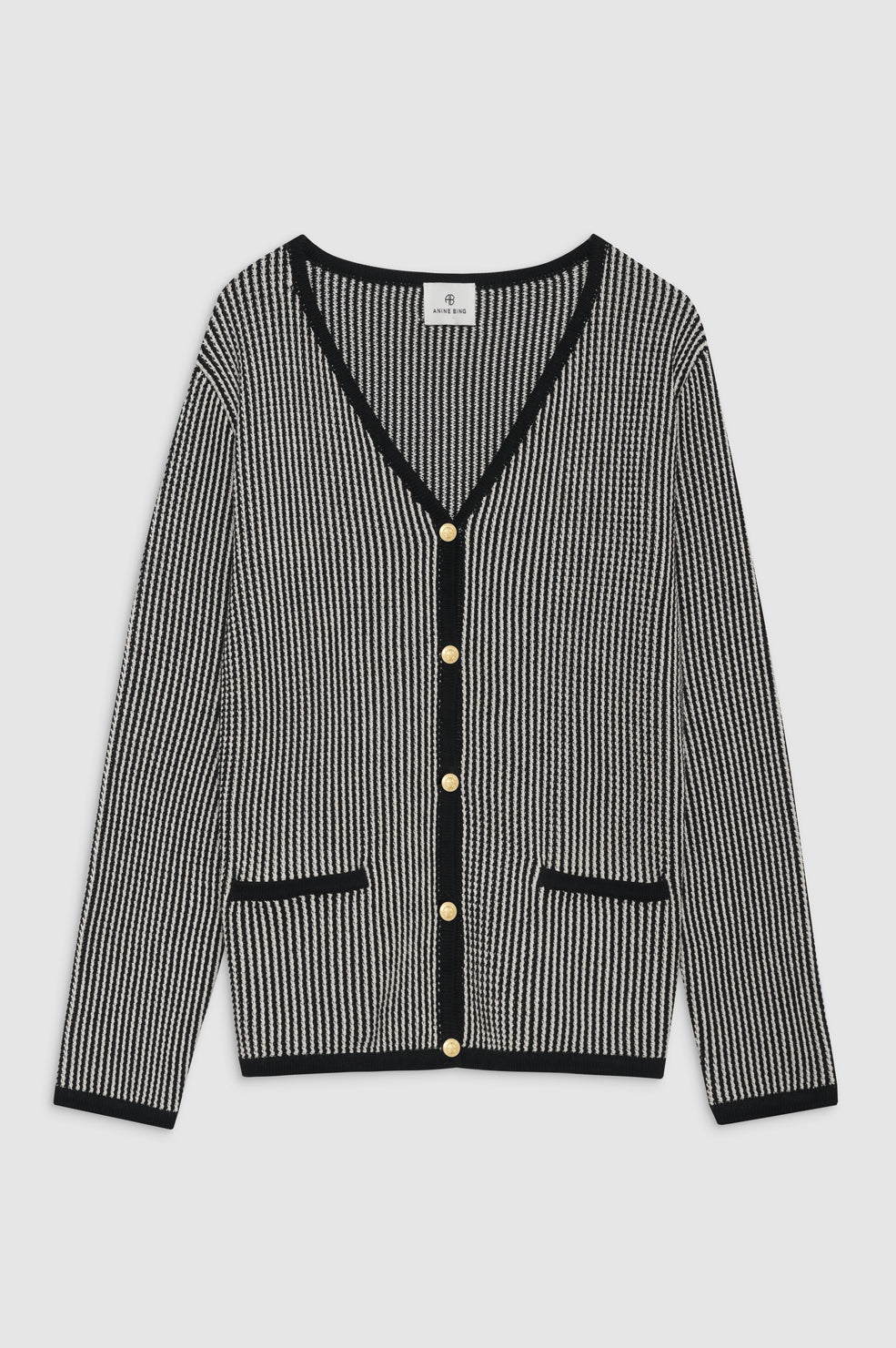 Black and white clearance cardigan sweater