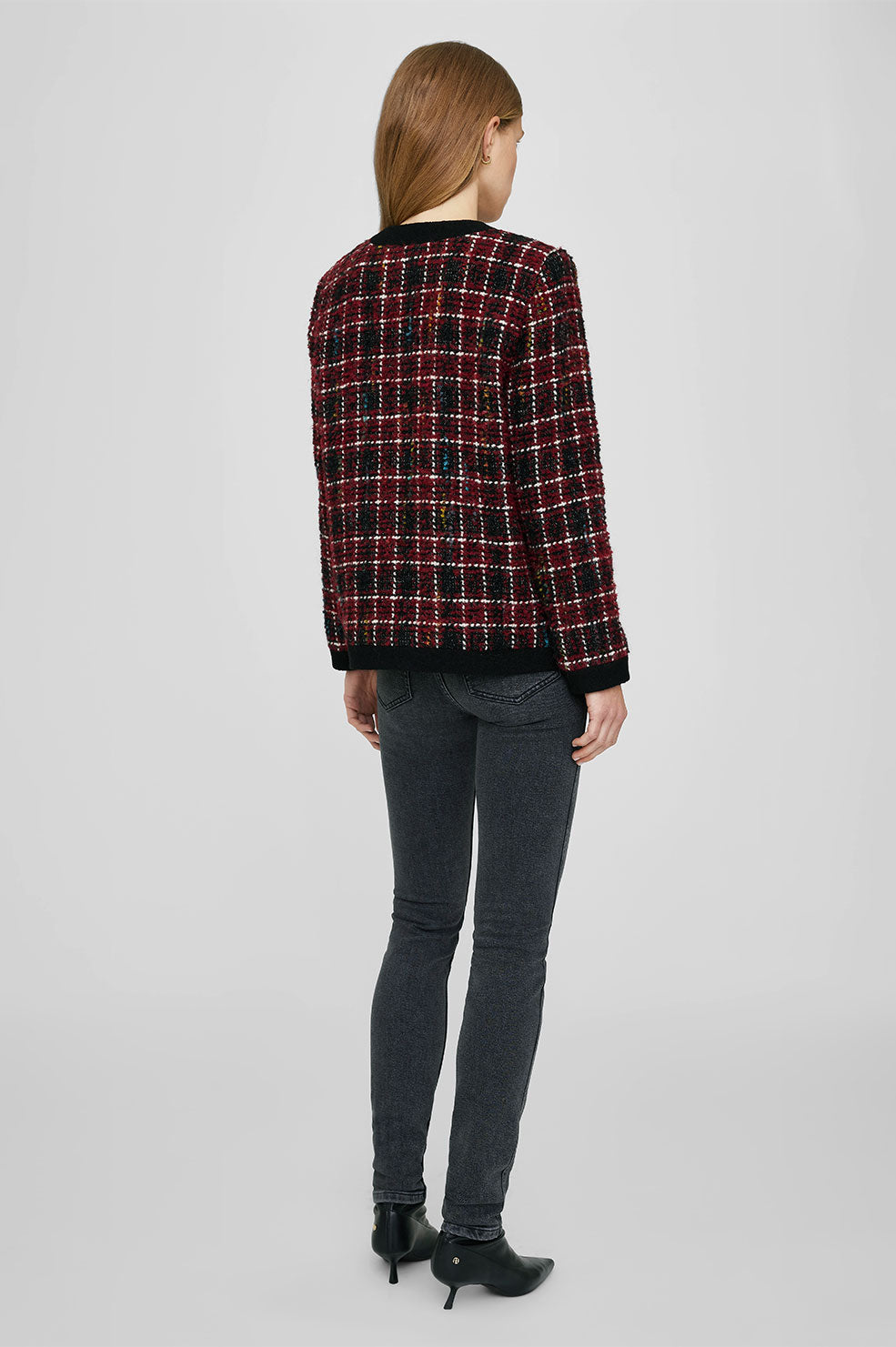 ANINE BING Lydia Jacket Cherry Plaid ANINE BING EU