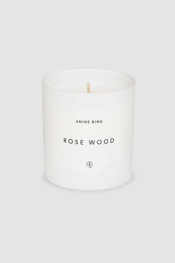 ANINE BING Rose Wood Candle - Second Front View