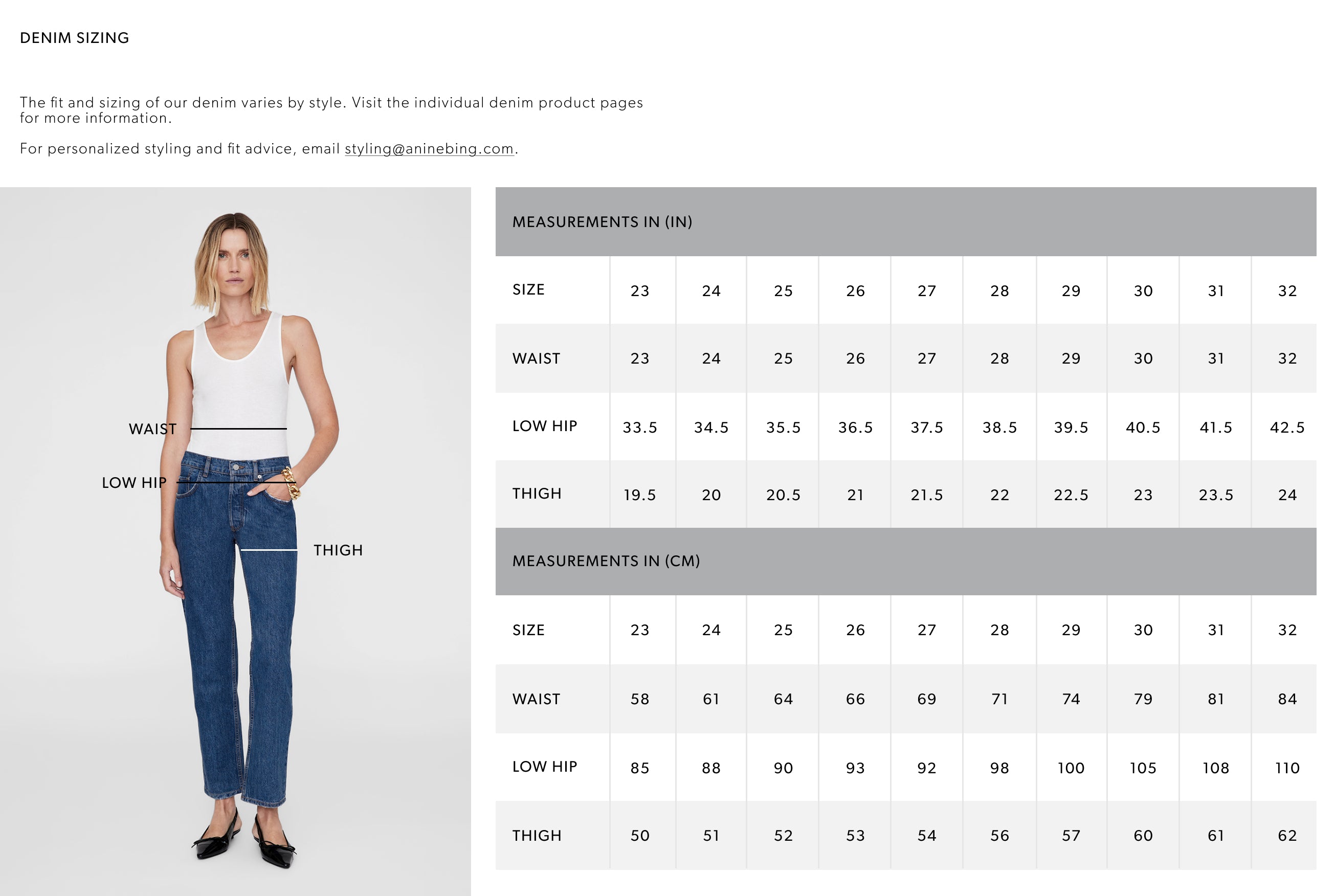 Manon Jean - Tux Blue Fit Guide