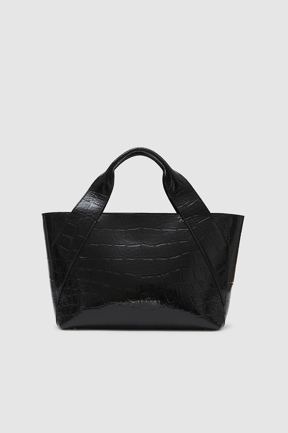 ANINE BING Maya Tote Black Oversized Embossed ANINE BING EU