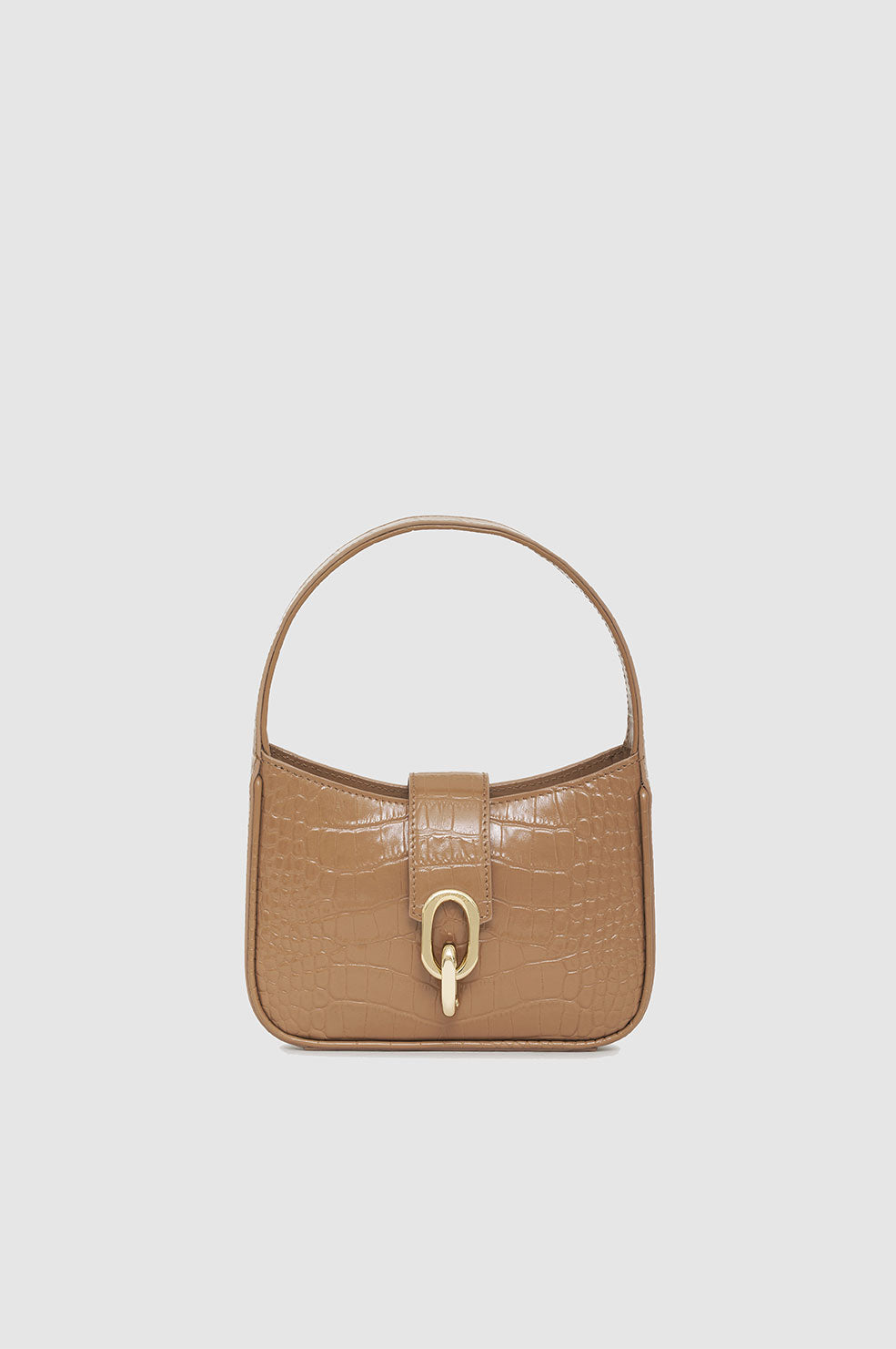 ANINE BING Mini Cleo Bag Camel Embossed ANINE BING EU