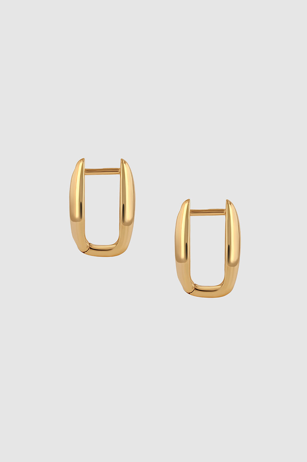 ANINE BING Oval Link Earrings Gold ANINE BING EU