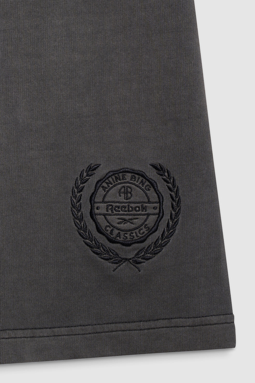 Reebok x ANINE BING Bike Short - Medium Grey Heather View 4