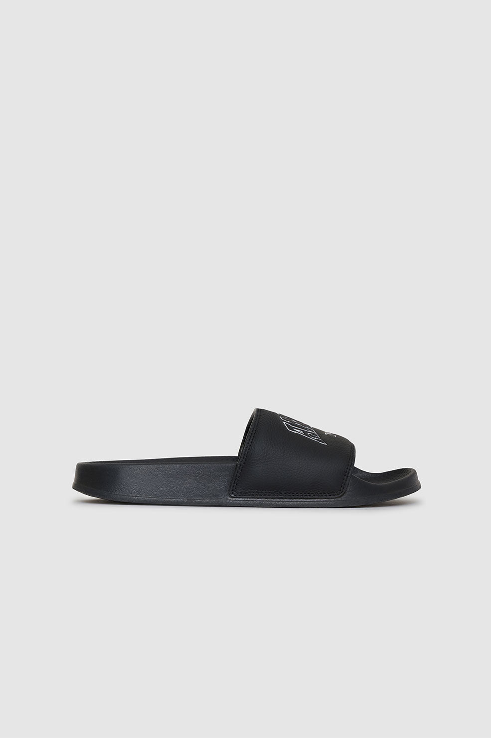 Reebok x ANINE BING Classic Slides - Black White View 1