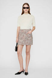ANINE BING Adalynn Skirt - Lavender Tweed