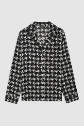 Aiden Shirt - Houndstooth Print