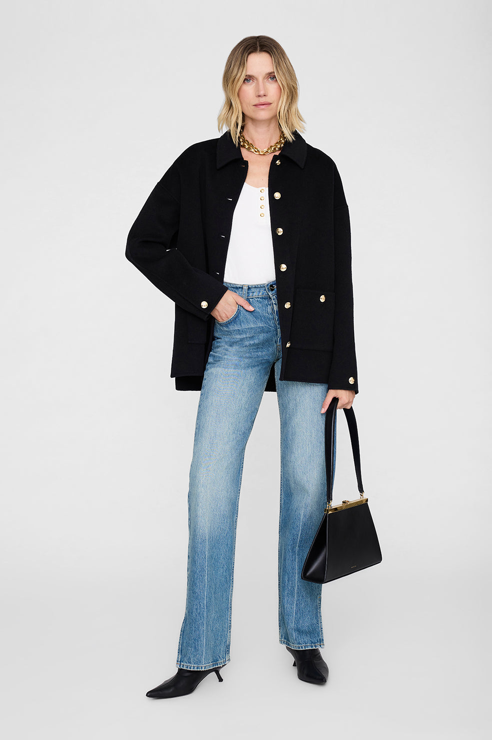 Alessia Tank - Ivory View 2