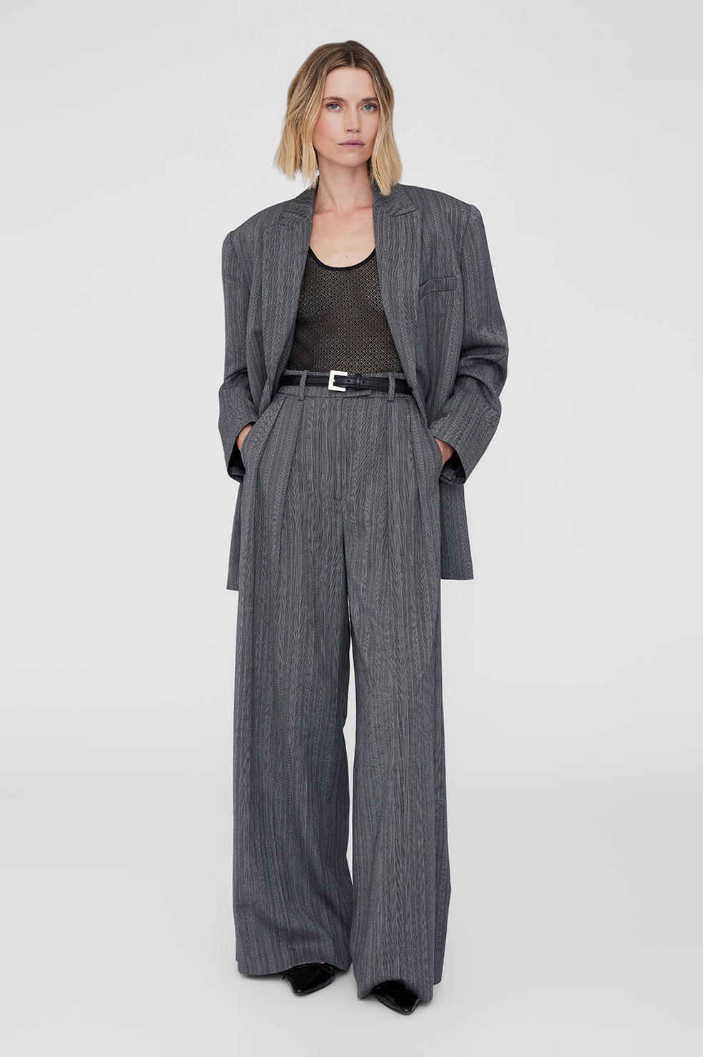 Alysha Bodysuit - Black Floral View 1