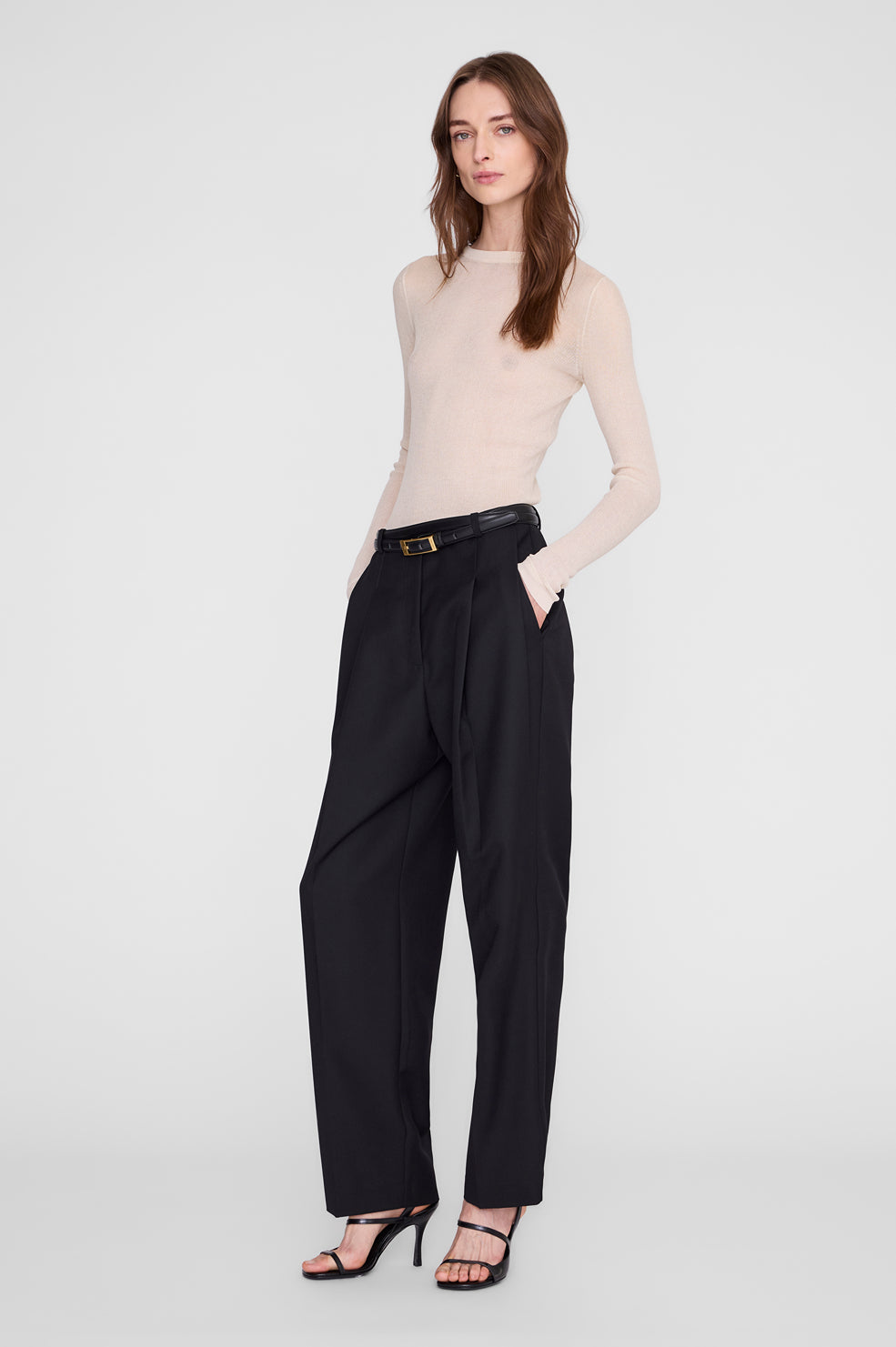 Amal Trouser - Black View 1