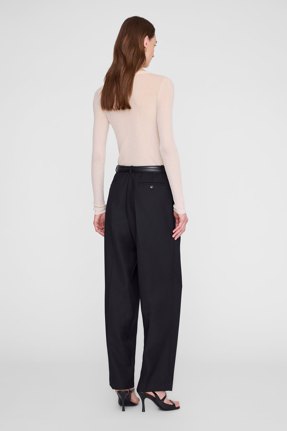 Amal Trouser - Black View 2