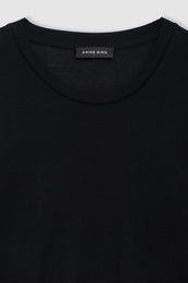 ANINE BING Amani Long Sleeve Tee - Black