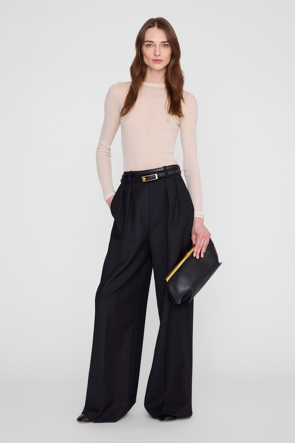 Anine Clutch - Black View 2