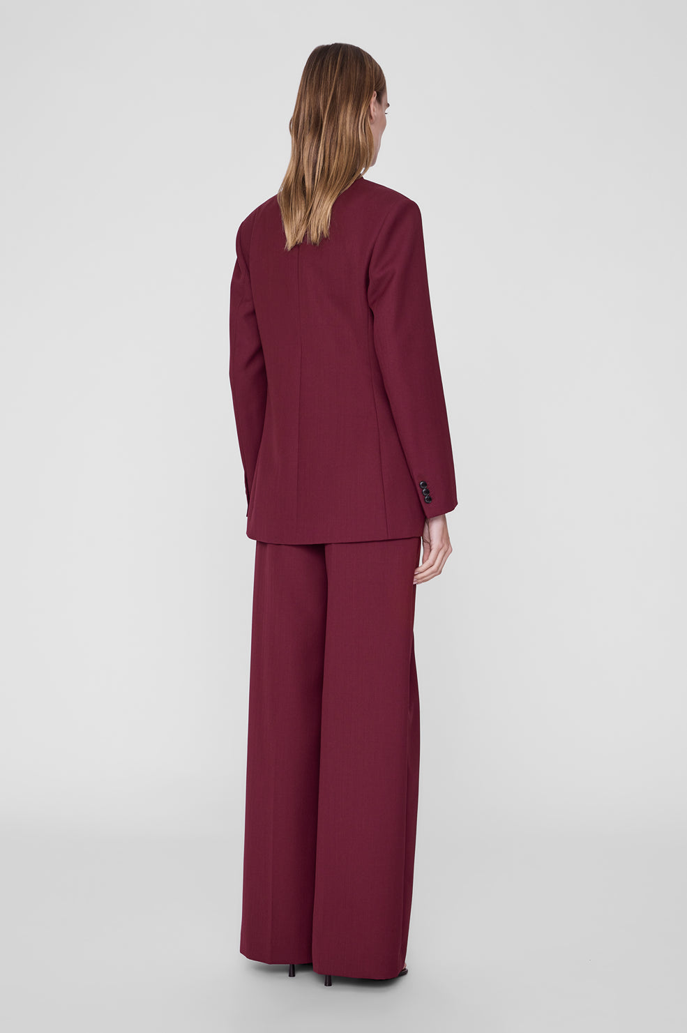 Aretha Blazer - Burgundy