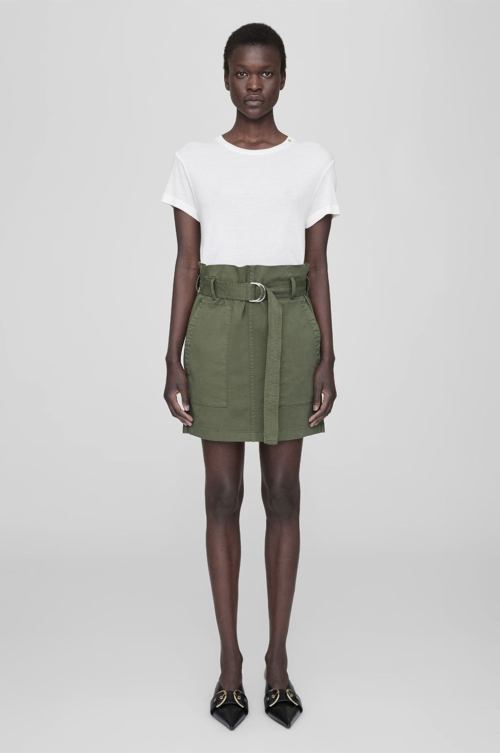 Aveline Skirt - Army Green