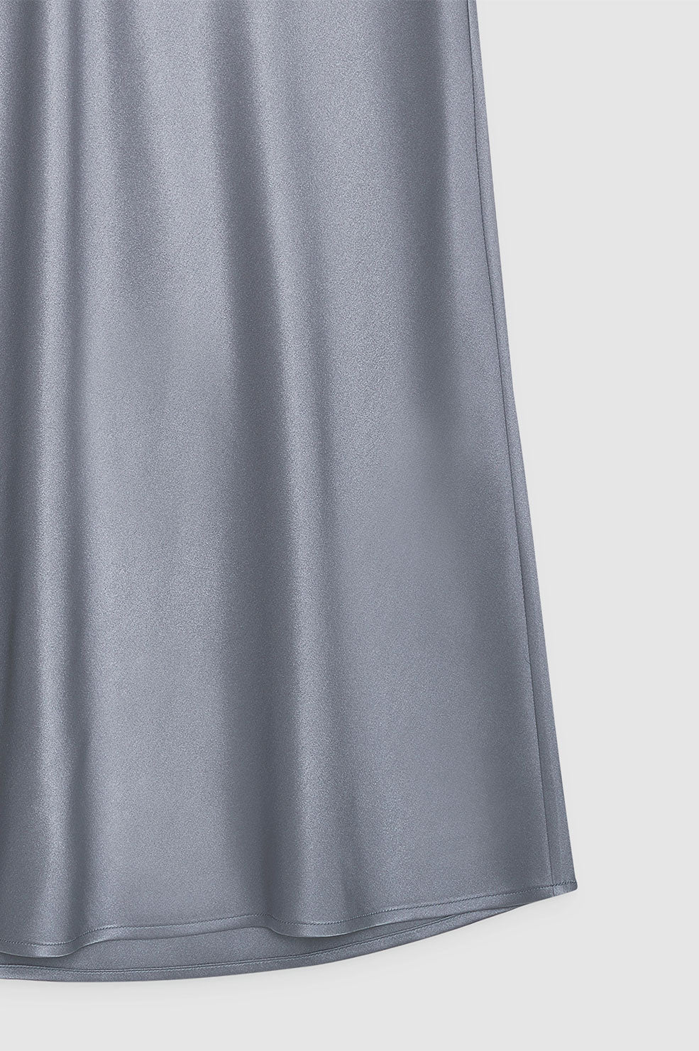 ANINE BING Bar Silk Skirt Grey ANINE BING EU