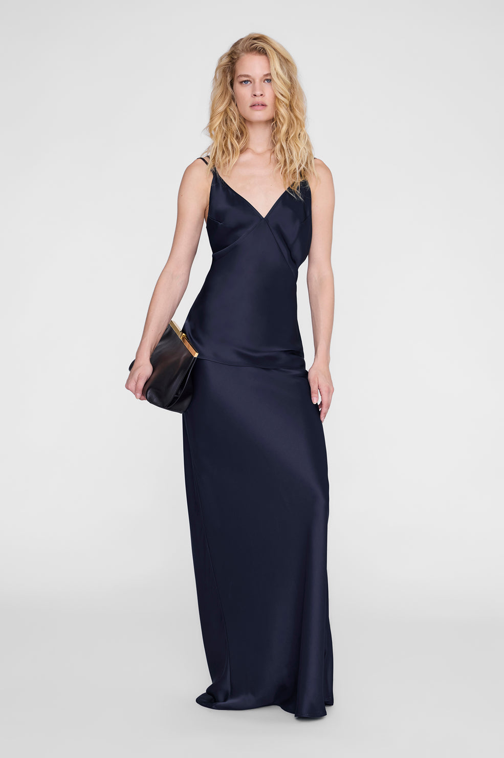 Bar Maxi Skirt - Navy
