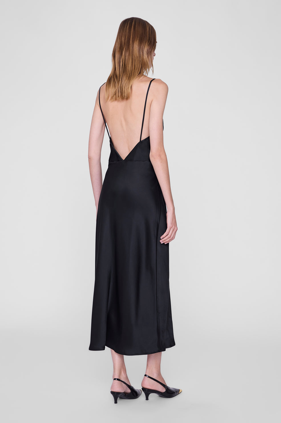 Blanca Midi Dress - Black View 2