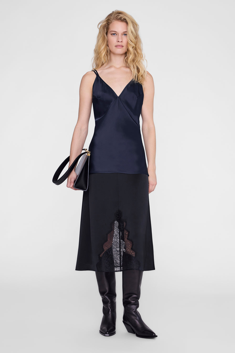 Blanca Top - Navy