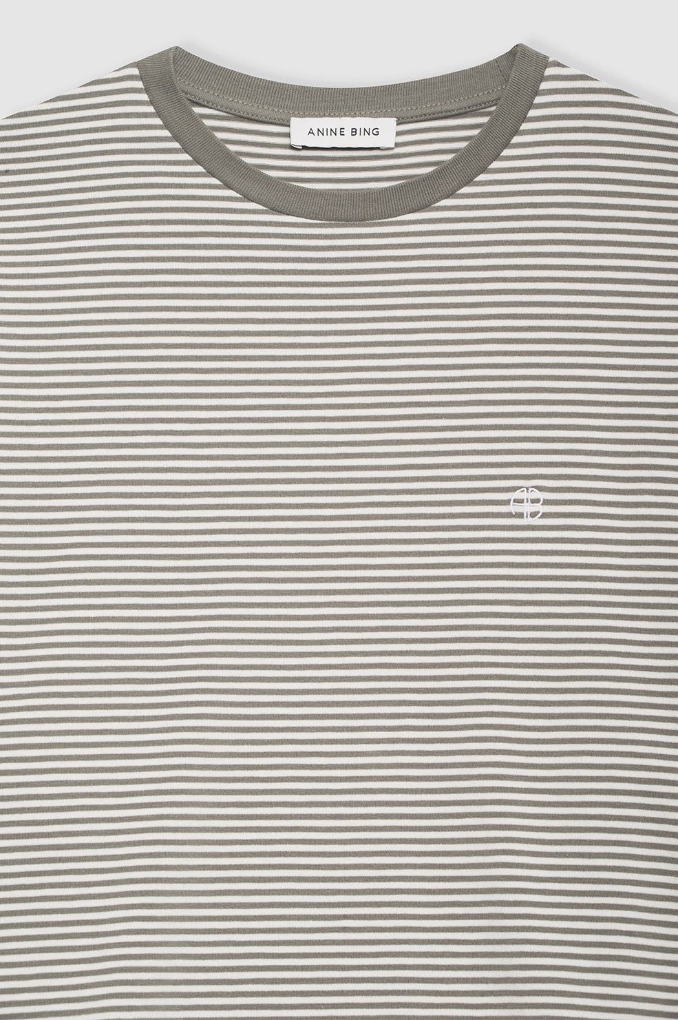 ANINE BING Bo Tee Black And White Stripe ANINE BING EU