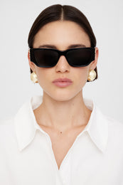 ANINE BING Bowery Sunglasses - Black