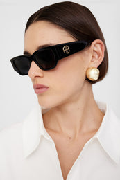 ANINE BING Bowery Sunglasses - Black