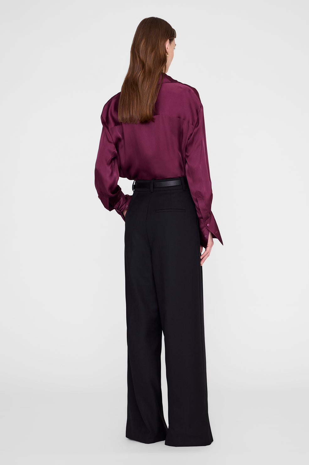 Bridget Shirt - Fig View 5
