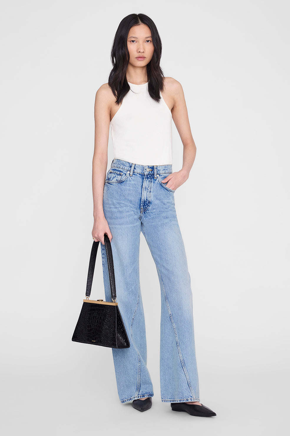 Brie Jean - Pale Azure View 1