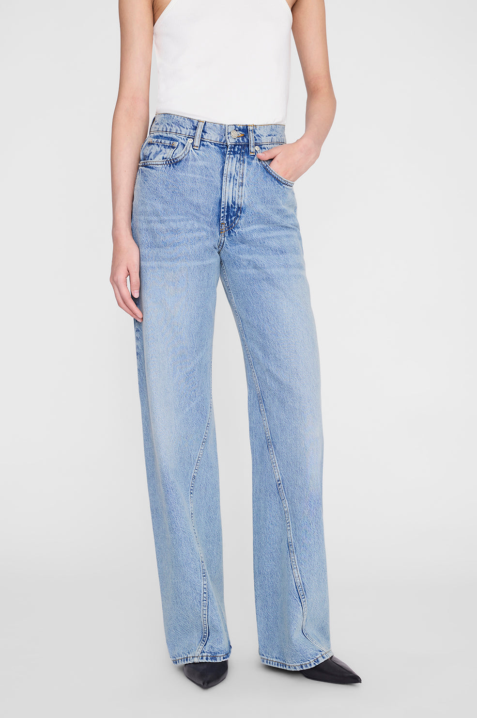 Brie Jean - Pale Azure View 2