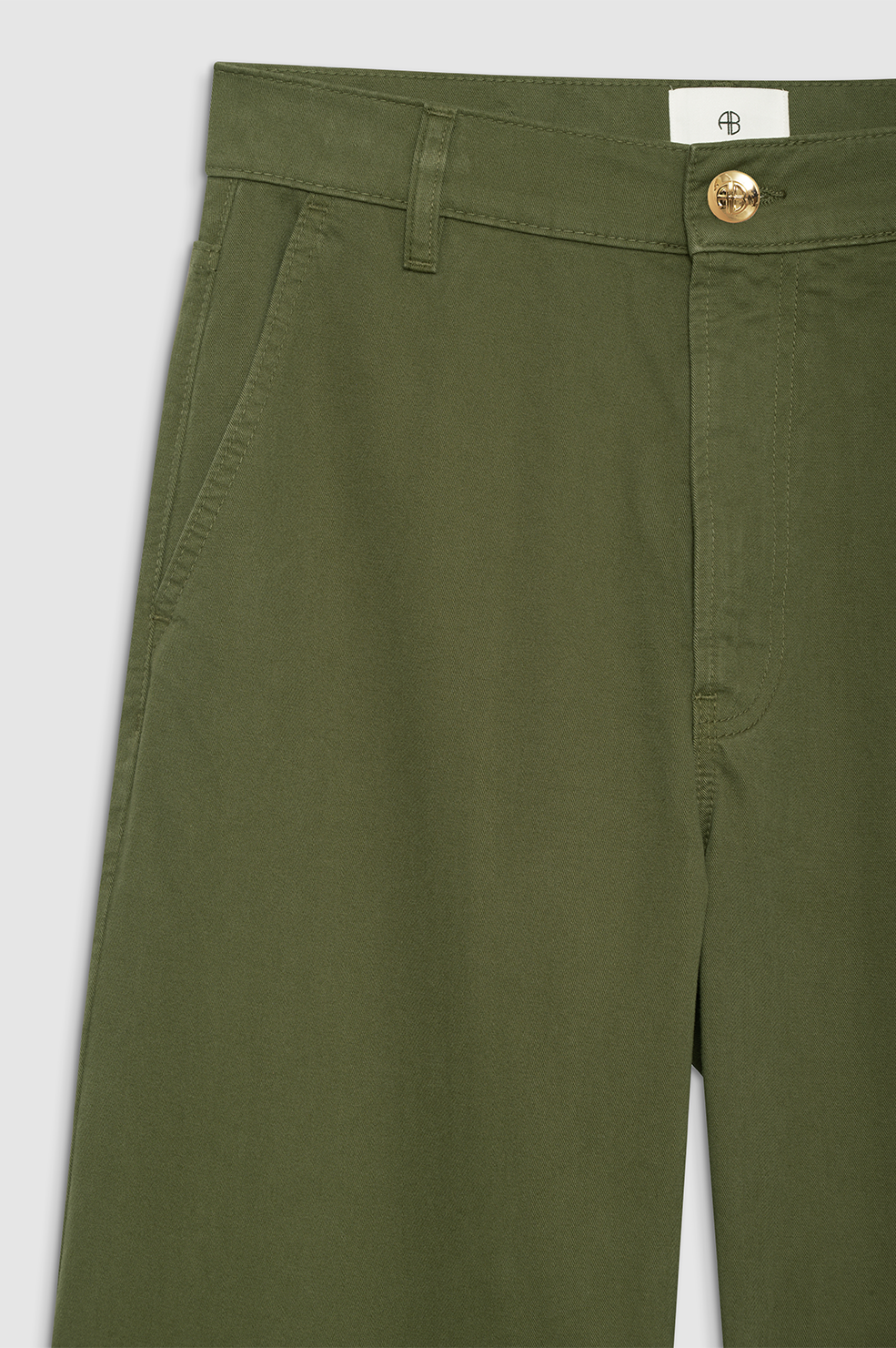 Briley Pant - Army Green View 4
