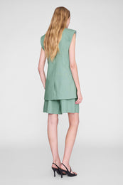 ANINE BING Bryson Short - Sea Foam Green - on model back