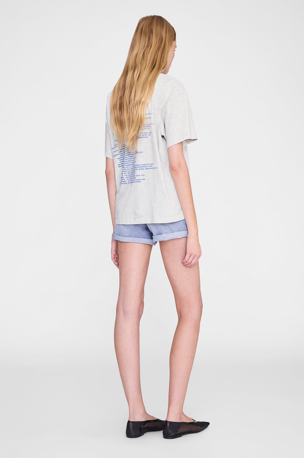 Cade Tee Palm - Washed Black View 2