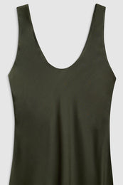 ANINE BING Camille Dress - Dark Olive