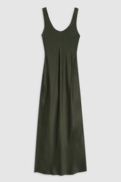 ANINE BING Camille Dress - Dark Olive