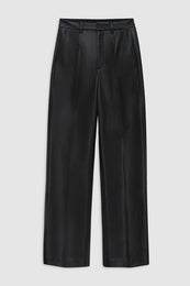 ANINE BING Carmen Pant - Black Recycled Leather