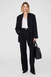 ANINE BING Carrie Pant - Black Twill