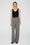 ANINE BING Carrie Pant - Black And White Mini Houndstooth