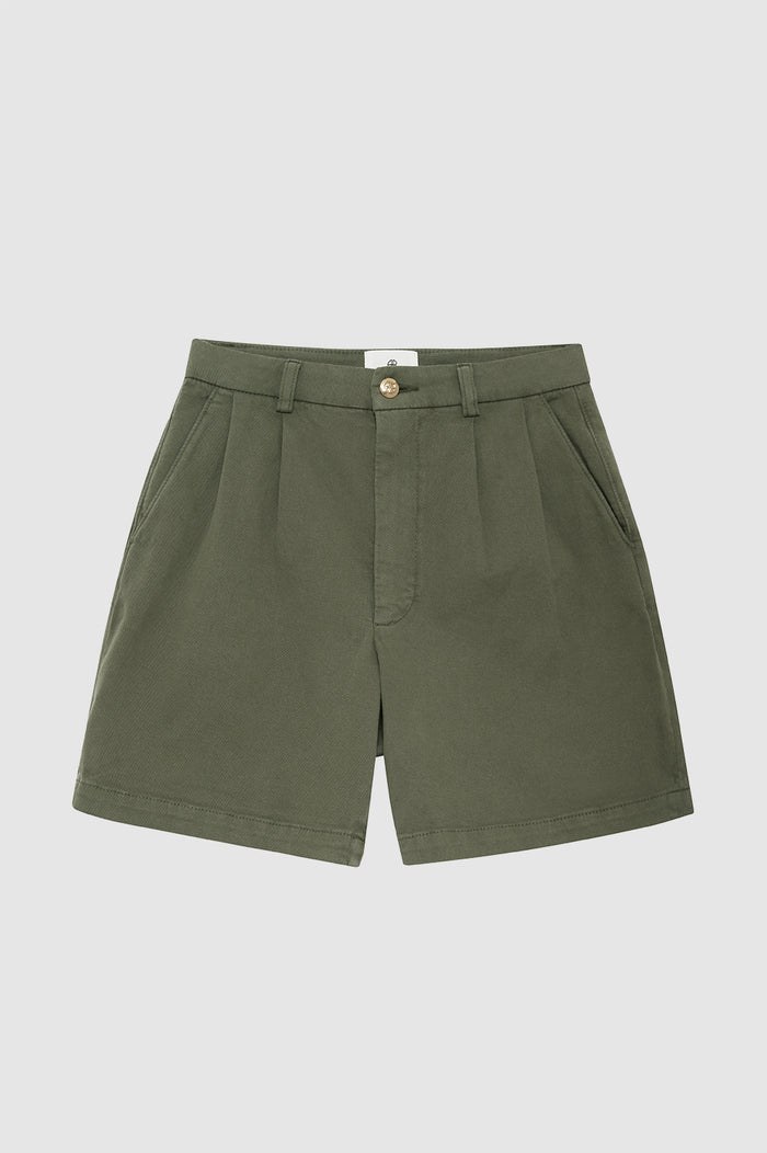 ANINE BING | Carrie Short Army Green - Front Model