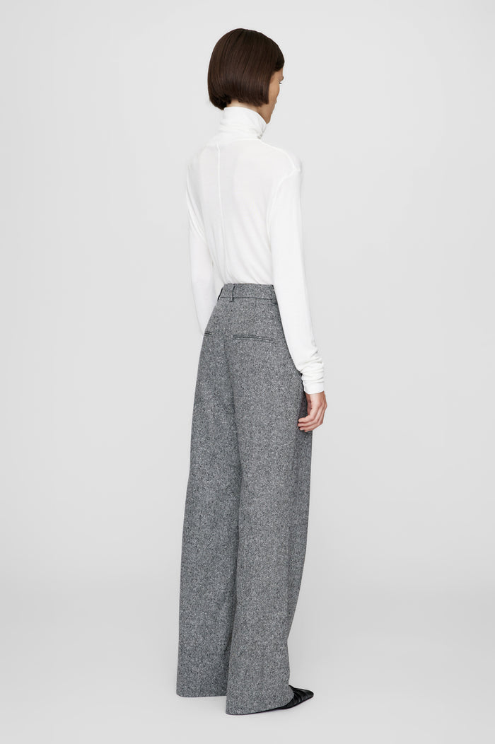 ANINE BING Carrie Pant - Black And White