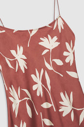 ANINE BING Chloe Dress - Terracotta Daisy Print