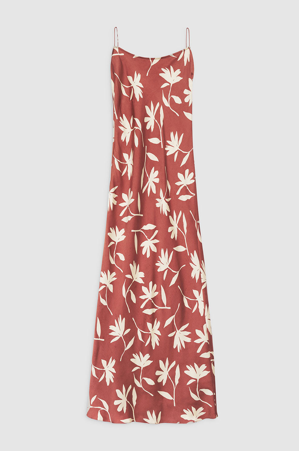 Chloe Dress - Terracotta Daisy Print View 3