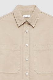 ANINE BING Dante Shirt - Oatmeal