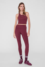 ANINE BING Dave Legging - Black - on model front 