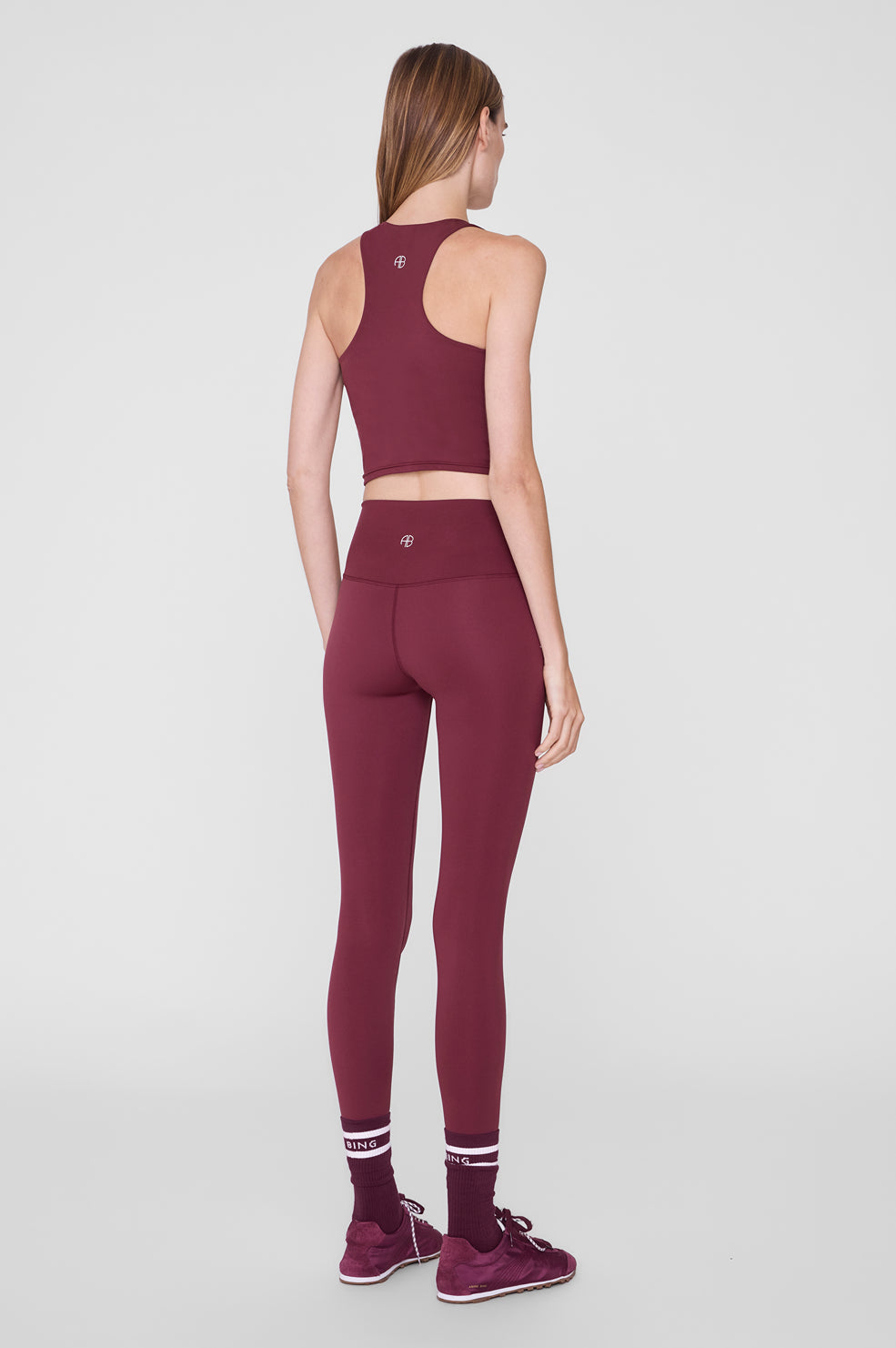 Dave Legging - Burgundy View 2