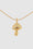 ANINE BING Diamond Mushroom Necklace - 14k Gold