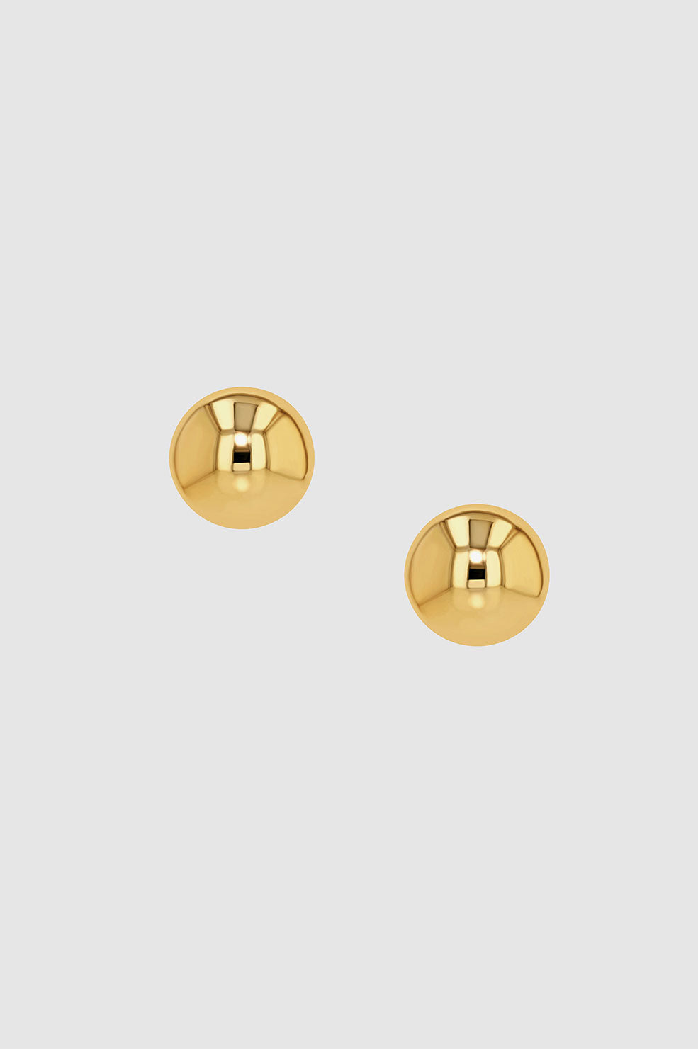 ANINE BING Dome Earrings - Gold