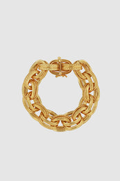 ANINE BING Double Link Chain Bracelet - Gold