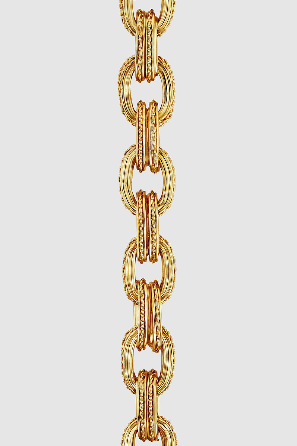 ANINE BING Double Link Chain Bracelet - Gold
