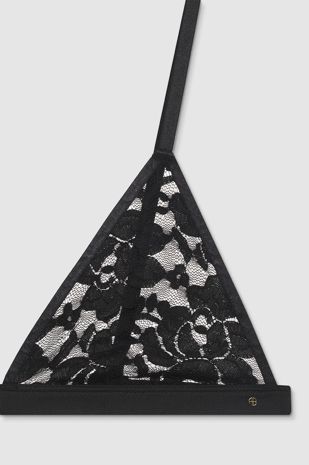 Eldra Bralette - Black Floral View 4